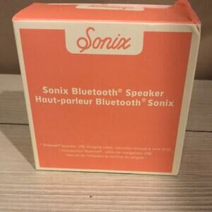 Sonix Bluetooth Speaker NIB Pink